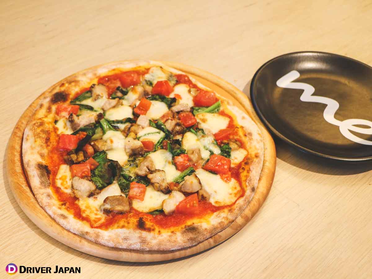 UP STAIRSで注文したマルゲリータ ピッツァ（ピザ）