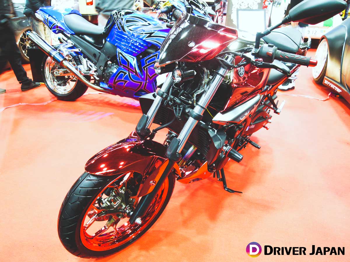 展示されていた　カスタムバイク