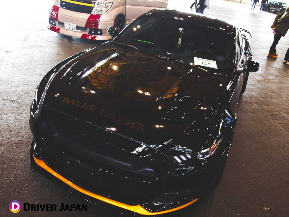 オートトレンドで展示されていたマスタング
