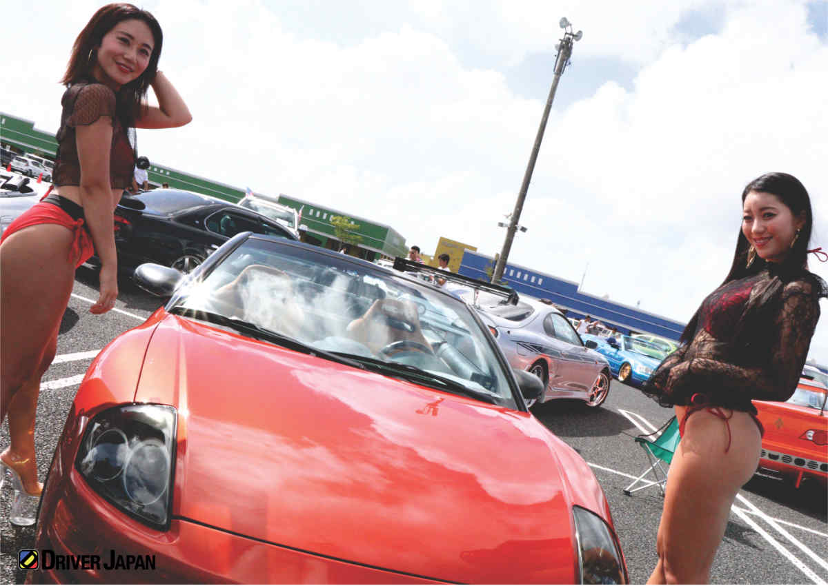 SUMMER COAST（サマーコースト）2019で展示された車両とKUROと南サリーさん