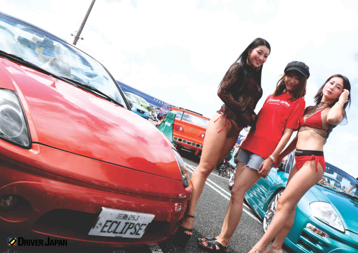 SUMMER COAST（サマーコースト）2019で展示された車両とKUROと南サリーさん