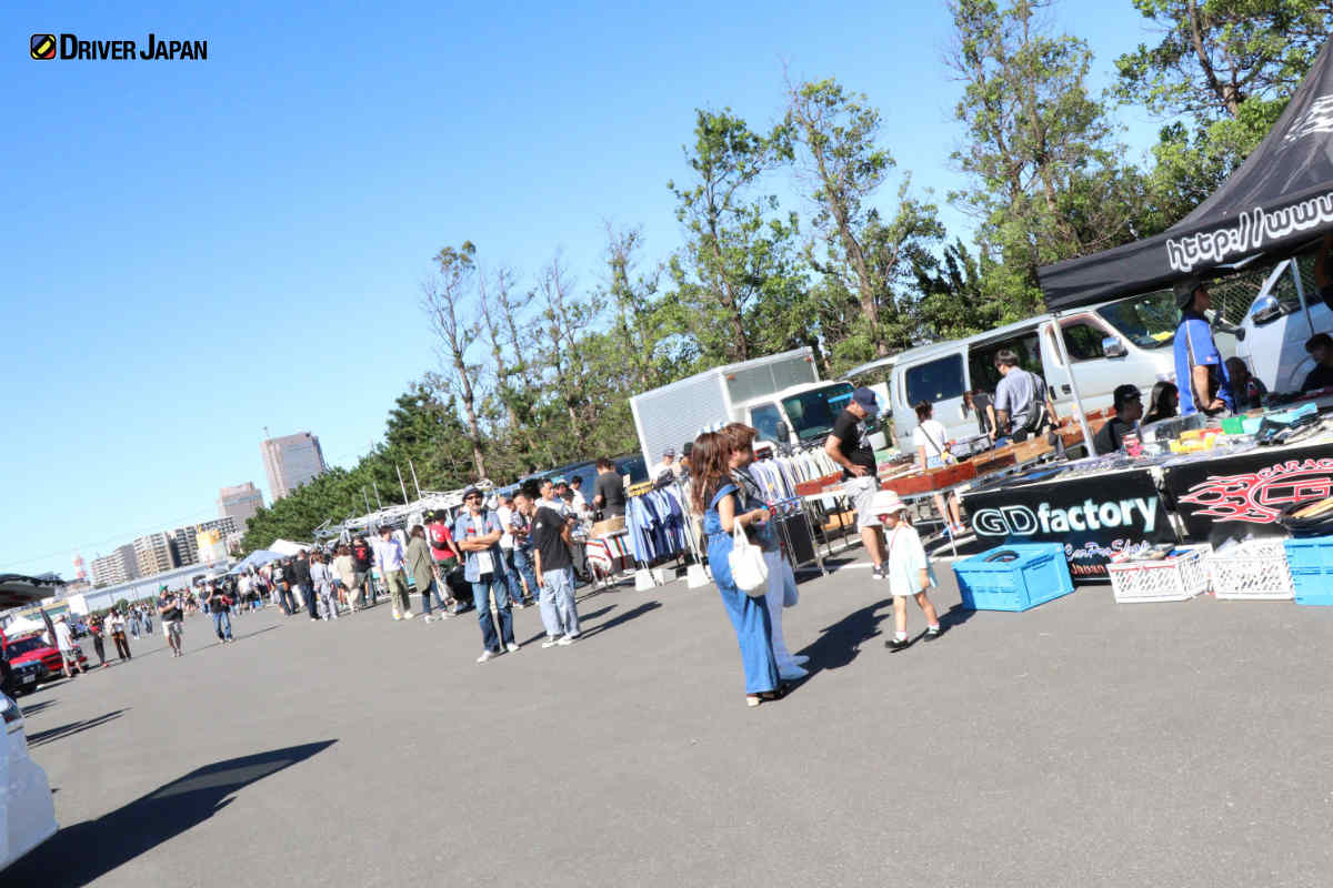 ハーバーシティ蘇我フェスティバルウォークで開催されたスーパーアメリカンフェスティバルのイベント模様