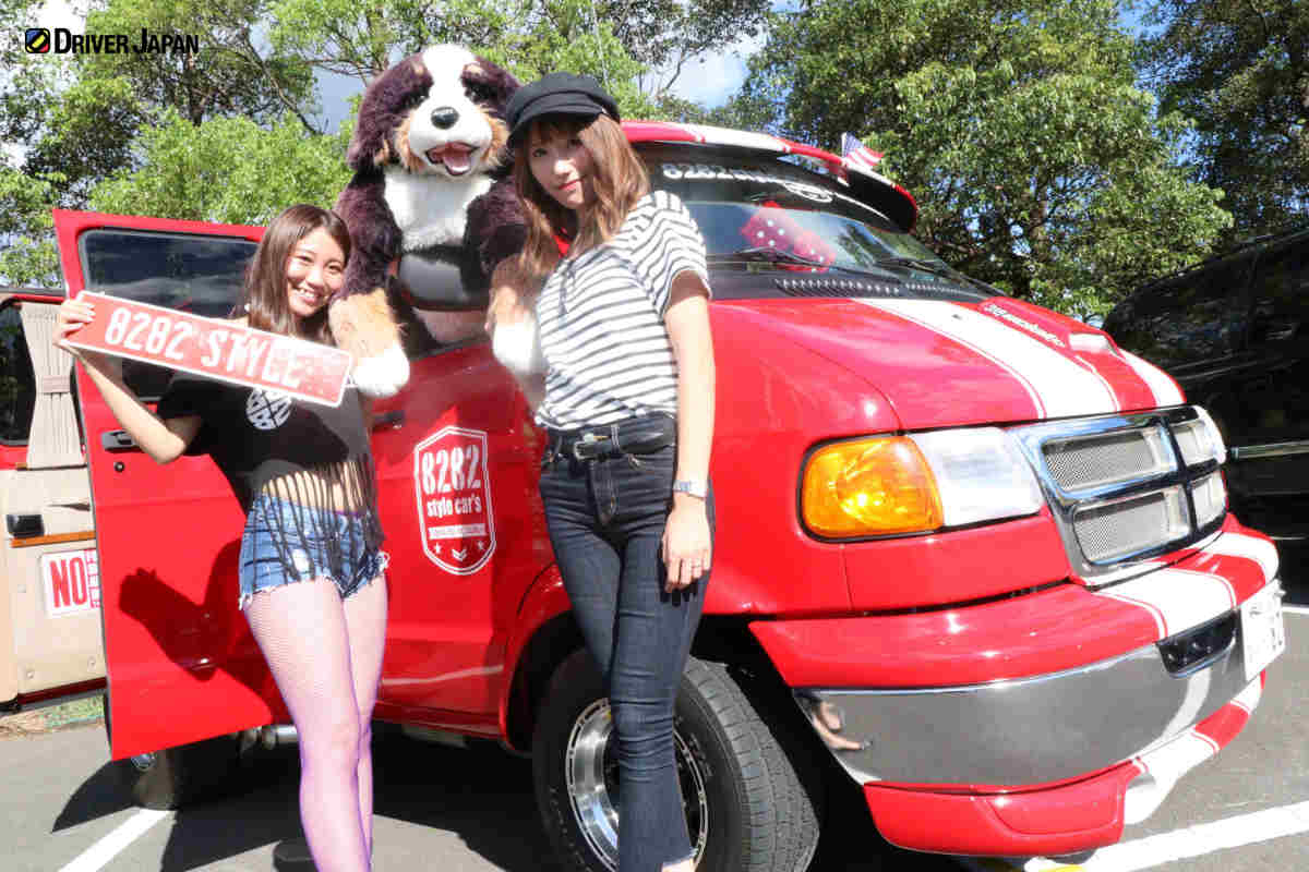 スーパーアメリカンフェスティバルでキャンギャルをしていた八木沢彩香さん