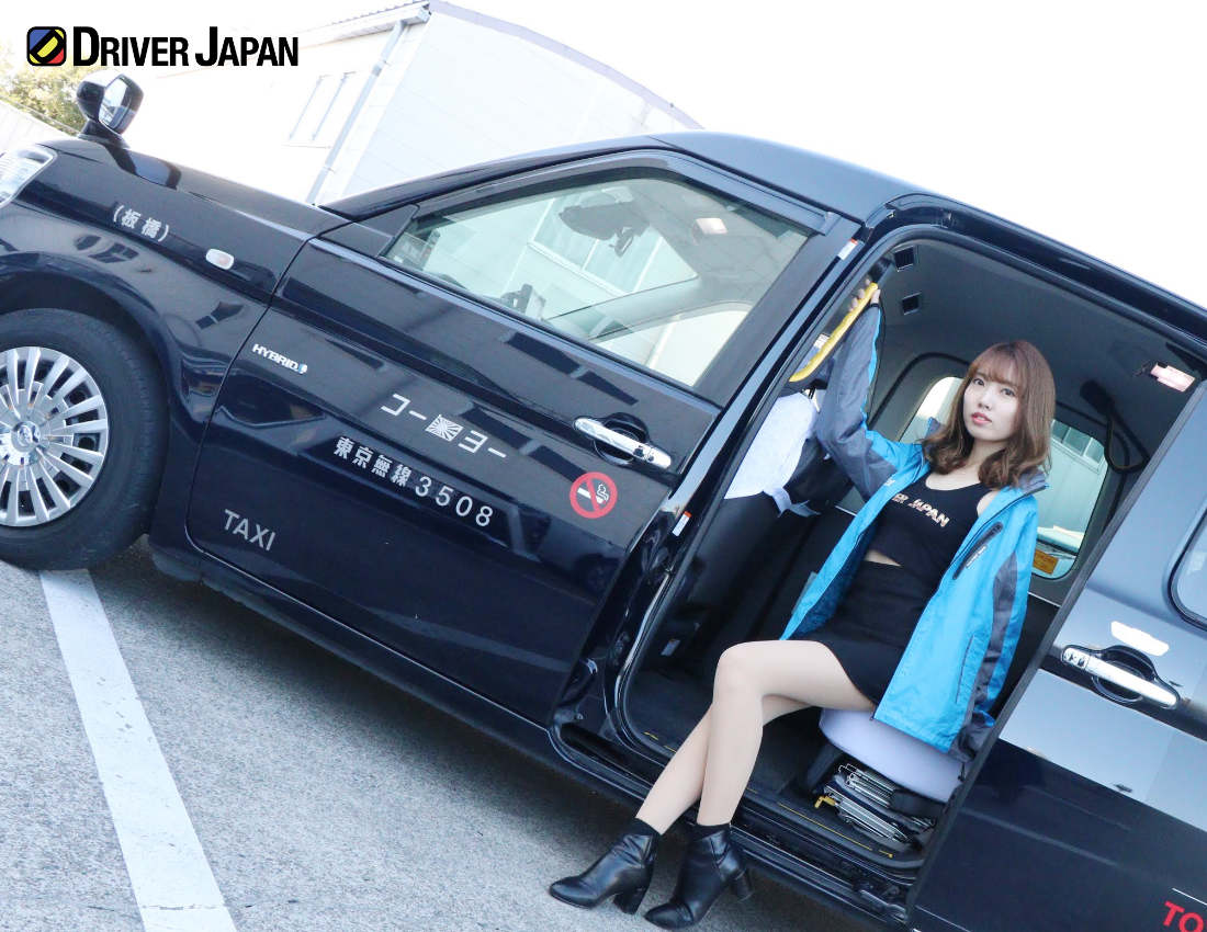 光洋自動車の所有している JAPANタクシーとYUIKA