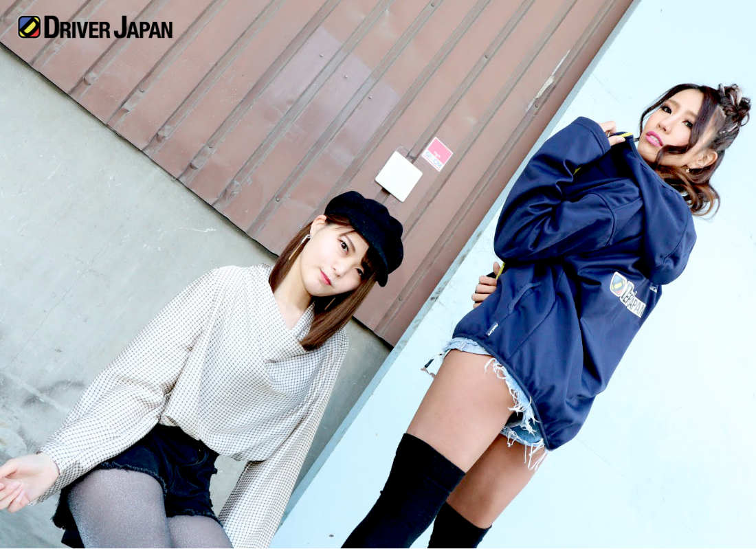タイヨーロジスティックのアイドル「ギアチェン」NAOさんとドライバージャパンガールズのCHISA