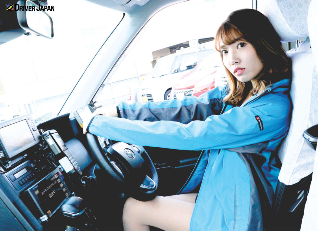 光洋自動車が所有しているJAPANタクシーの車内とYUIKA