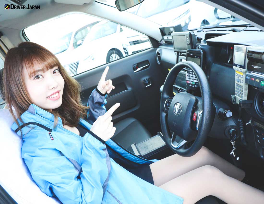JAPANタクシーの内装とYUIKA