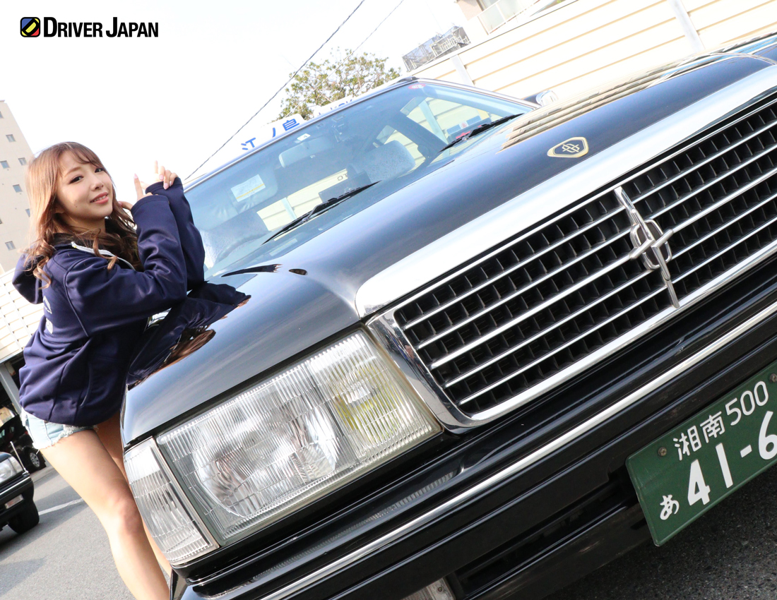 江ノ島タクシーさんのタクシー車両とドライバージャパンガールズYAYOIちゃん
